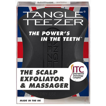 Tangle Teezer Scalp Exfoliator & Massager Onyx Black