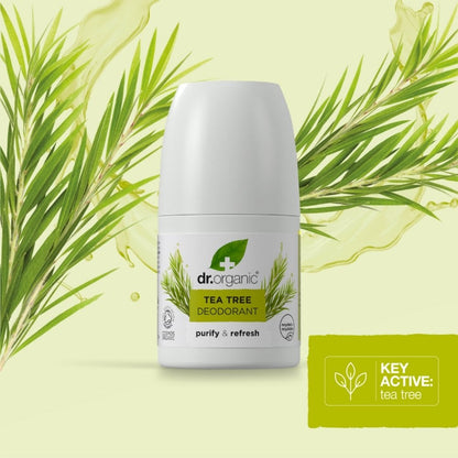 Dr. Organic Tea Tree Deodorant 50ml