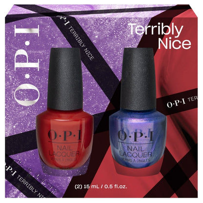 OPI Terribly Nice Holiday Nail Polish Duo Pack 2 x 15ml