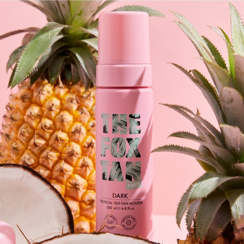 The Fox Tan Dark Tropical Self Tan Mousse 200ml