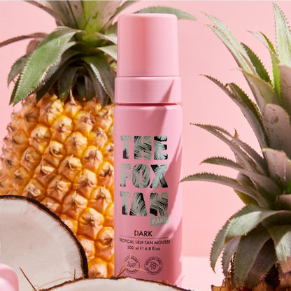 The Fox Tan Dark Tropical Self Tan Mousse 200ml
