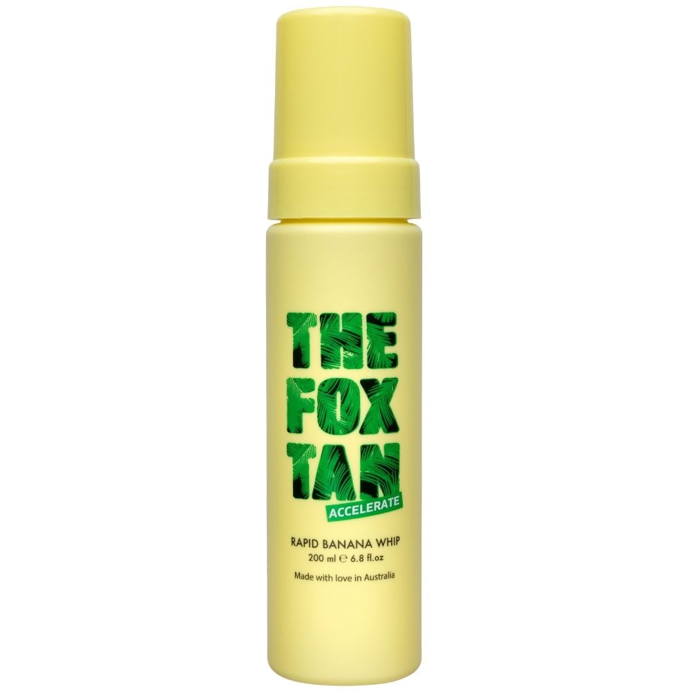 The Fox Tan Rapid Banana Whip Tanning Accelerator Foam 200ml