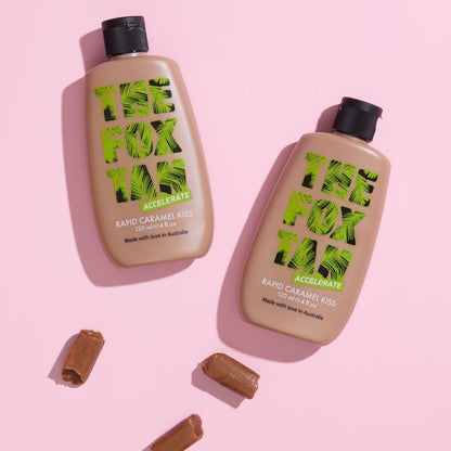 The Fox Tan Rapid Caramel Kiss Tanning Accelerator Lotion 120ml