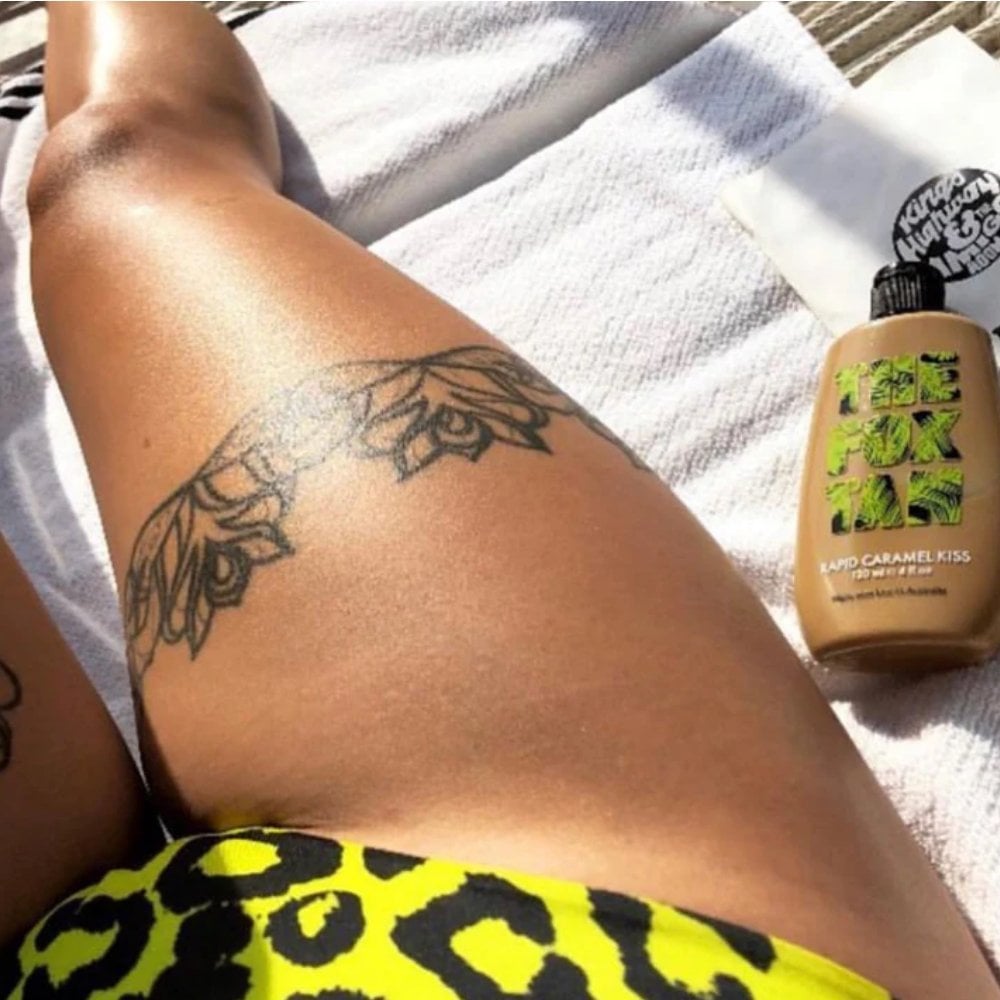 The Fox Tan Rapid Caramel Kiss Tanning Accelerator Lotion 120ml