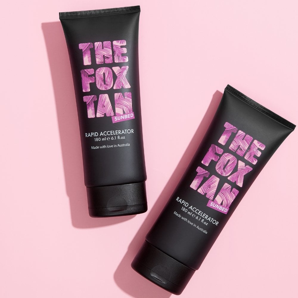 The Fox Tan Sunbed Rapid Tanning Accelerator Lotion 180ml
