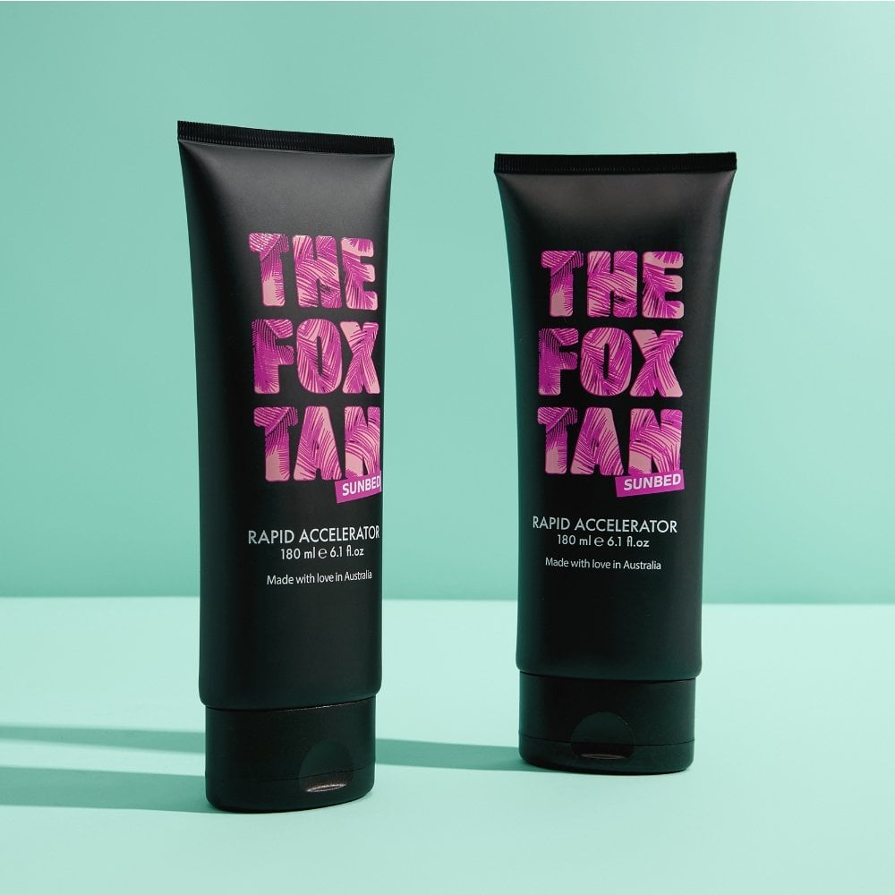 The Fox Tan Sunbed Rapid Tanning Accelerator Lotion 180ml