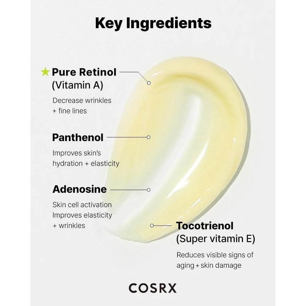 CosRx The Retinol 0.1 Super Vitamin E & Panthenol Cream 20ml