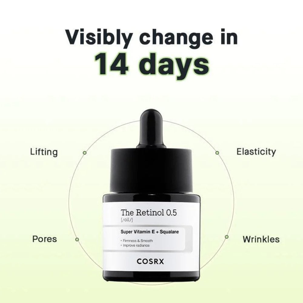 CosRx The Retinol 0.5 Oil Super Vitamin E & Squalane 20ml