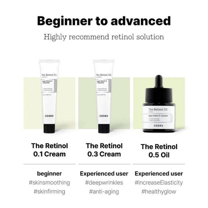 CosRx The Retinol 0.5 Oil Super Vitamin E & Squalane 20ml