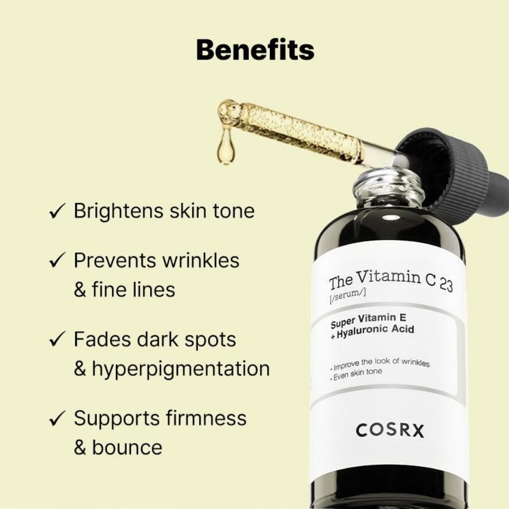 CosRx The Vitamin C 23 Super Vitamin E & Hyaluronic Acid Serum 20g