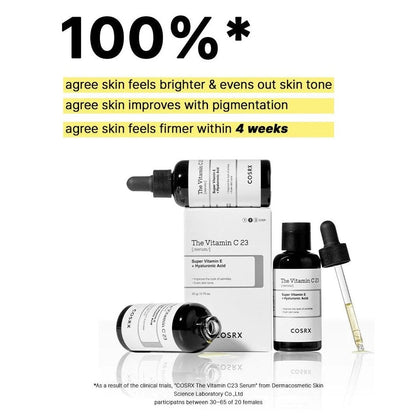 CosRx The Vitamin C 23 Super Vitamin E & Hyaluronic Acid Serum 20g