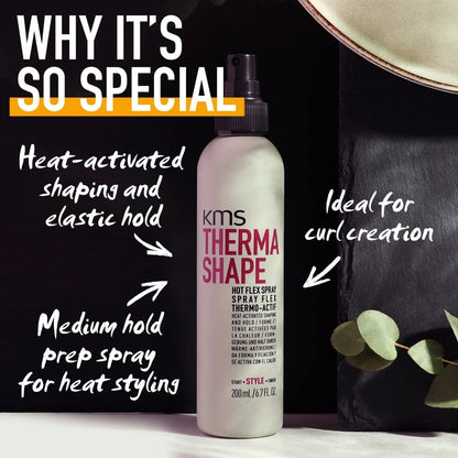 KMS Therma Shape Hot Flex Spray 200ml