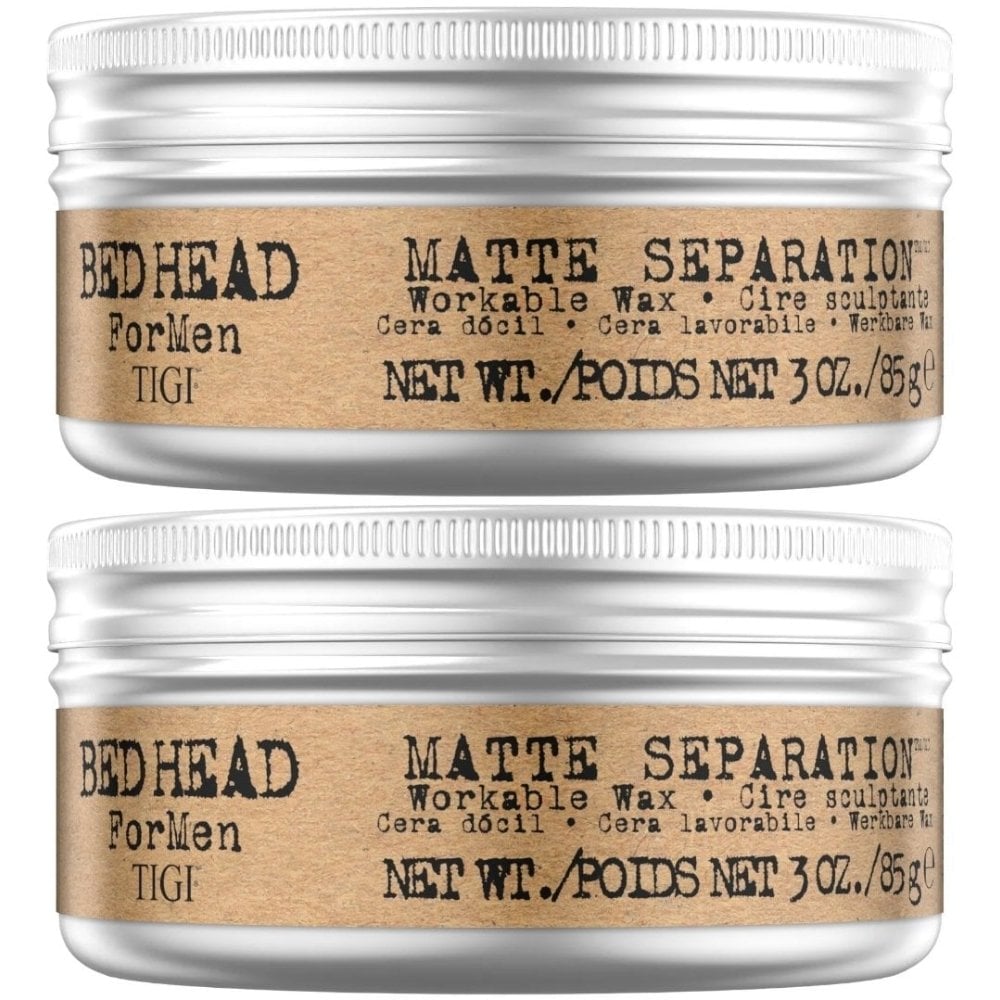 TIGI Bed Head Matte Separation Workable Wax Duo 2 x 85g