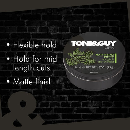 Toni & Guy Mattifying Putty 75ml
