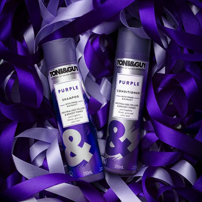 Toni & Guy Purple Shampoo & Conditioner Twin 2 x 250ml