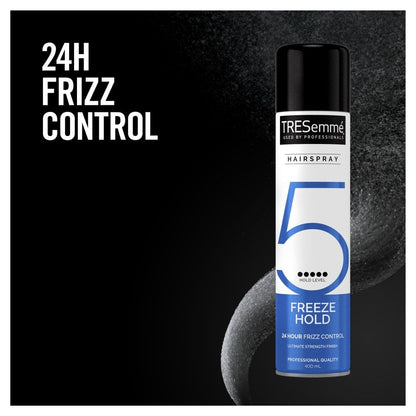 TRESemme Freeze Hold 24 Hour Frizz Control Hairspray 400ml