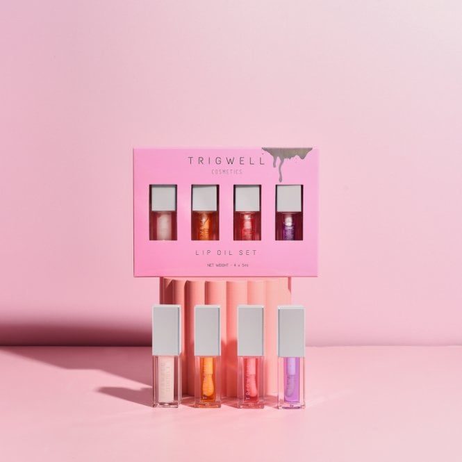 Trigwell Cosmetics Lip Oil Set 4 x 5ml