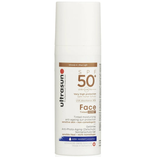 Ultrasun Face Tinted Honey Sun Protection PA++++ SPF50+ 50ml