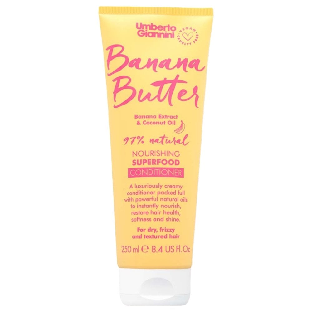 Umberto Giannini Banana Butter Shampoo & Conditioner Twin 2 x 250ml