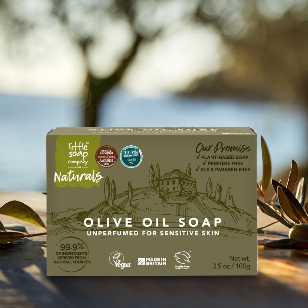 Eco Warrior Unperfumed Olive Oil Soap Bar 100g