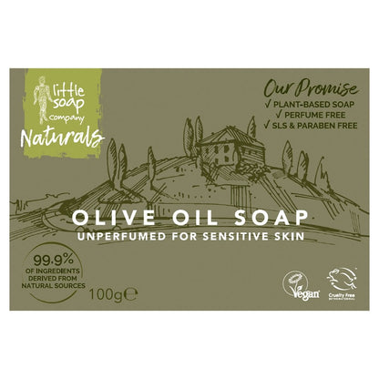 Eco Warrior Unperfumed Olive Oil Soap Bar 100g