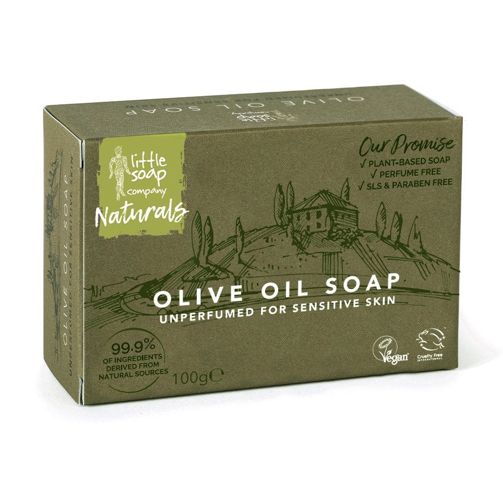 Eco Warrior Unperfumed Olive Oil Soap Bar 100g