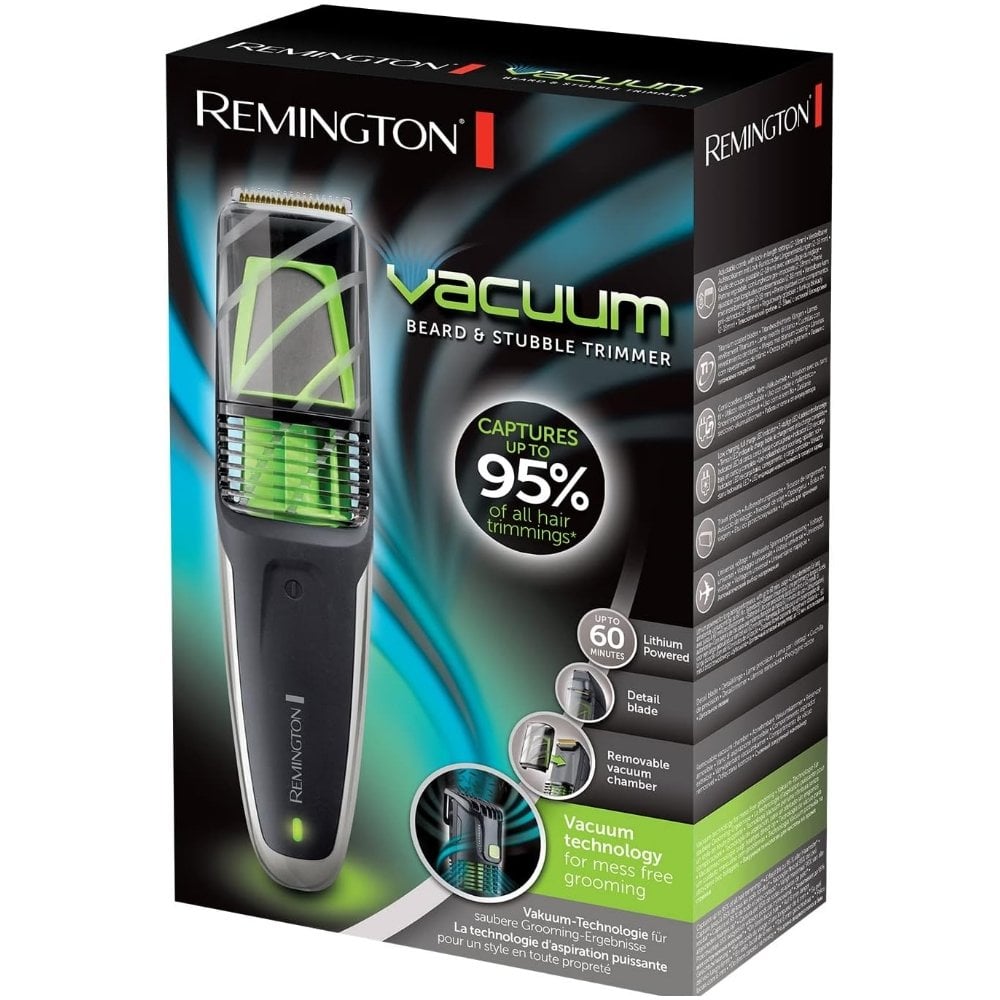 Remington Vacuum Beard & Stubble Trimmer MB6850