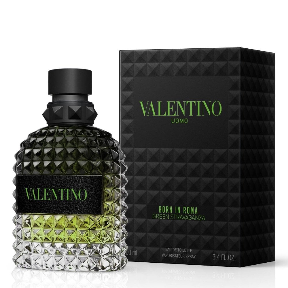 Valentino Born In Roma Green Stravaganza Uomo Eau De Toilette 100ml