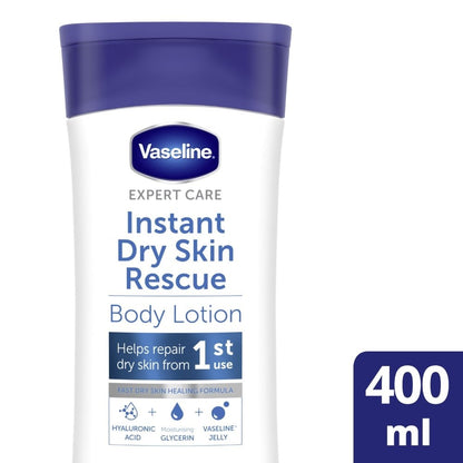 Vaseline Expert Care Instant Dry Rescue Lotion 400ml