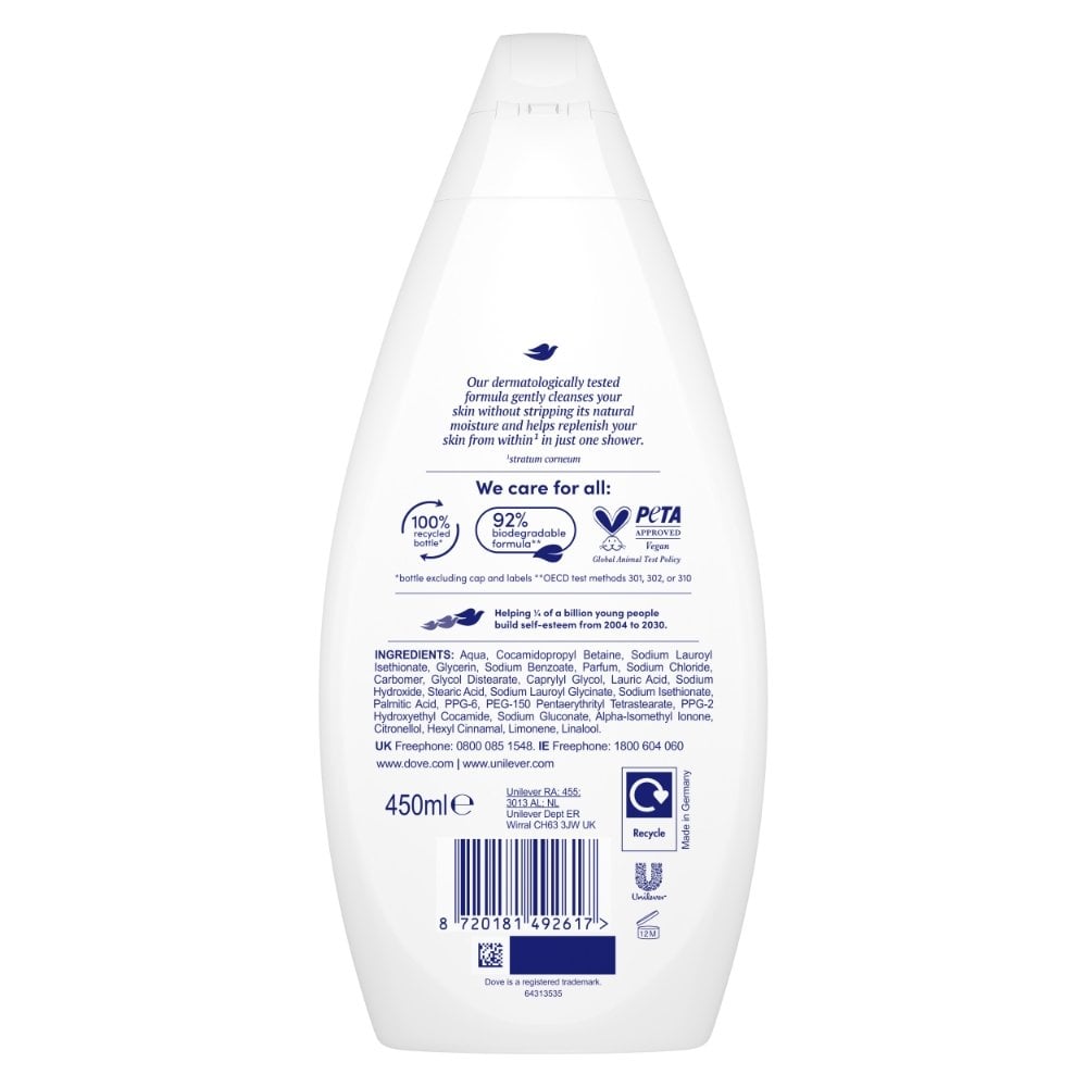 Dove Velvet Glow Body Wash 450ml