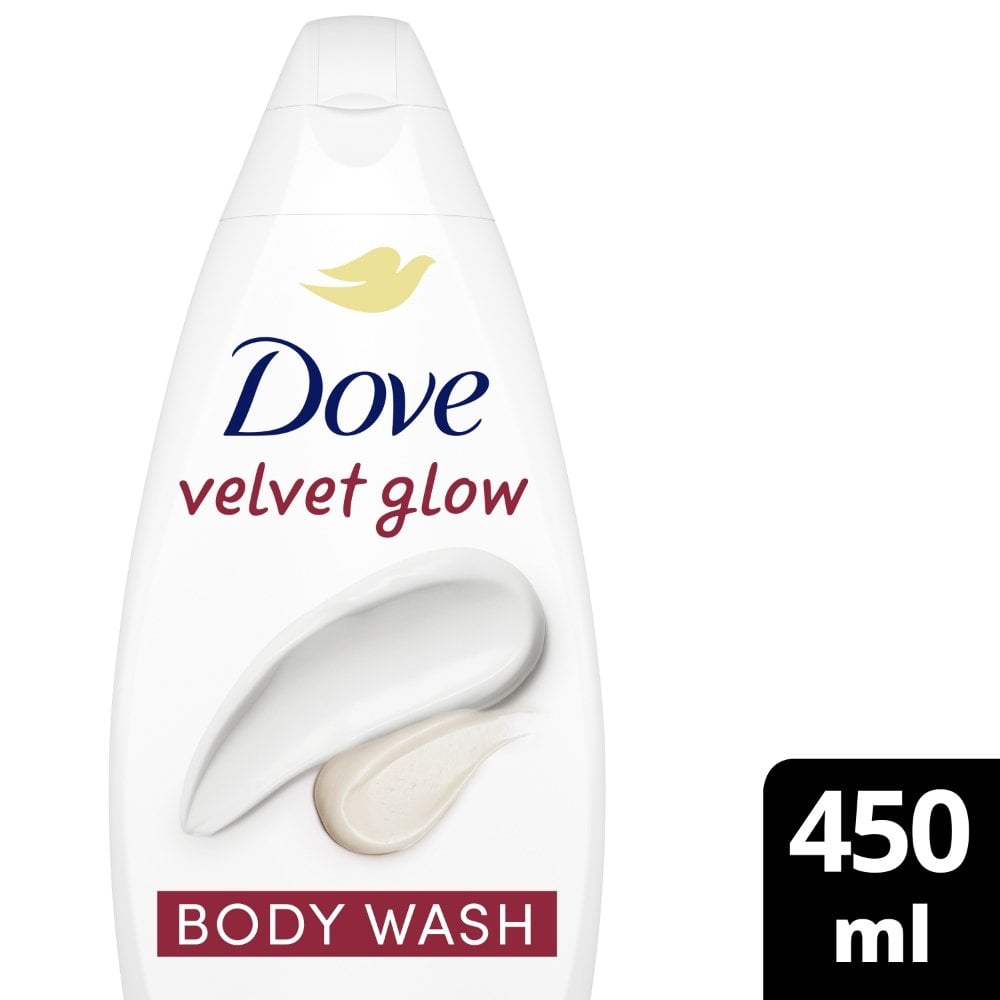 Dove Velvet Glow Body Wash 450ml