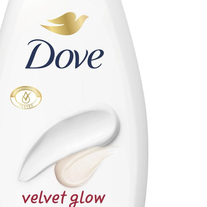 Dove Velvet Glow Body Wash 450ml