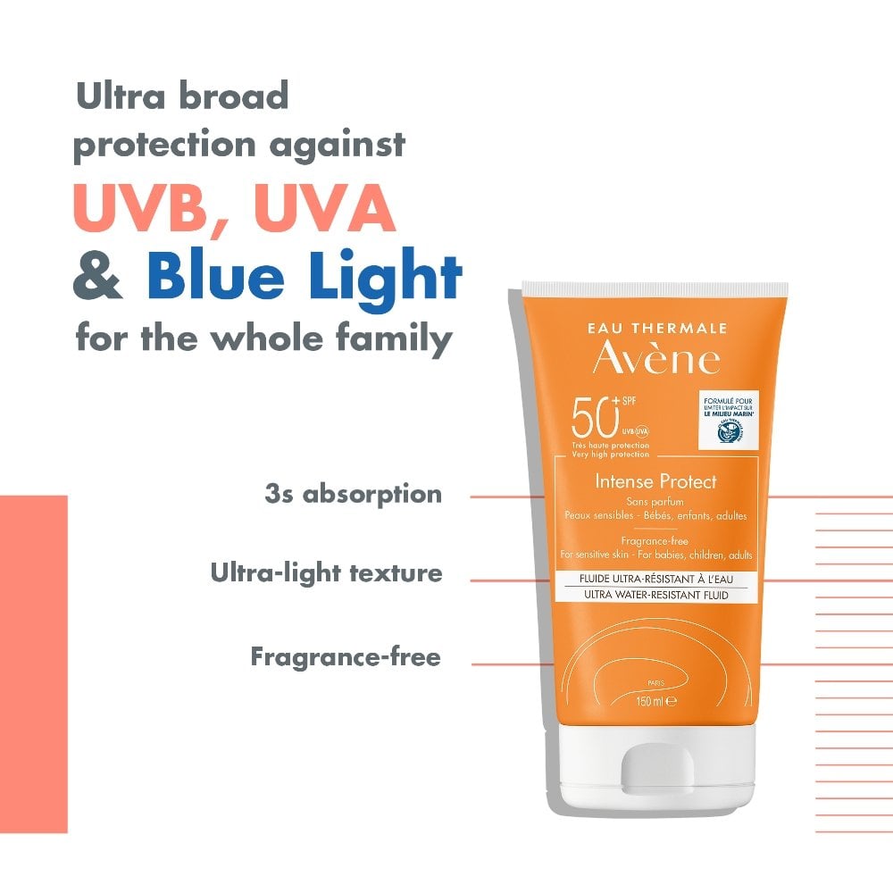Avene Very High Protection Intense Protect Sun Cream SPF50+ 150ml