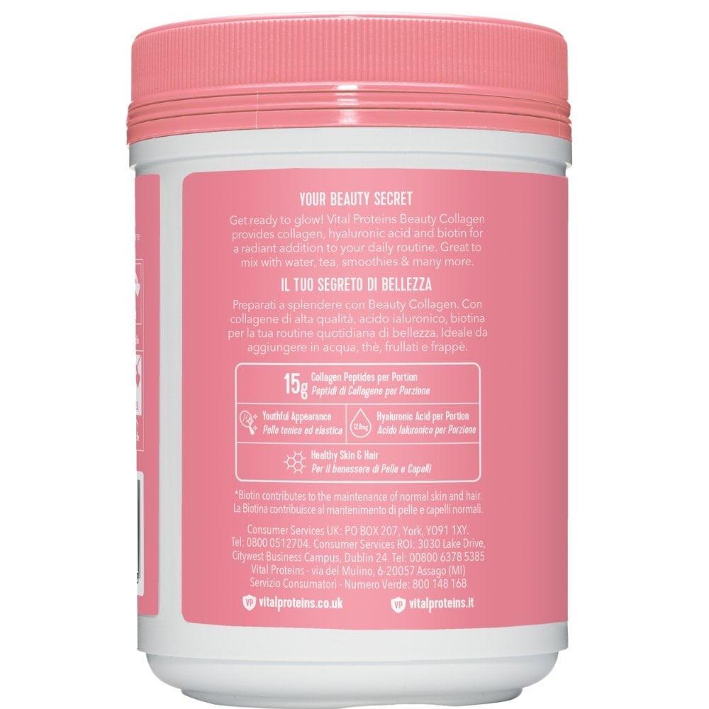 Vital Proteins Beauty Collagen Strawberry Lemon 271g