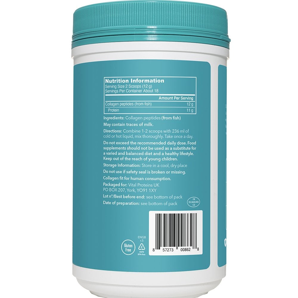Vital Proteins Unflavoured Marine Collagen 221g