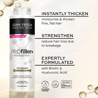 John Frieda Volume PROFiller+ Thickening Conditioner 500ml