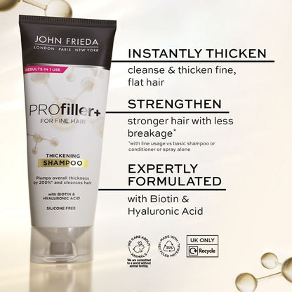John Frieda Volume PROFiller+ Thickening Shampoo 250ml
