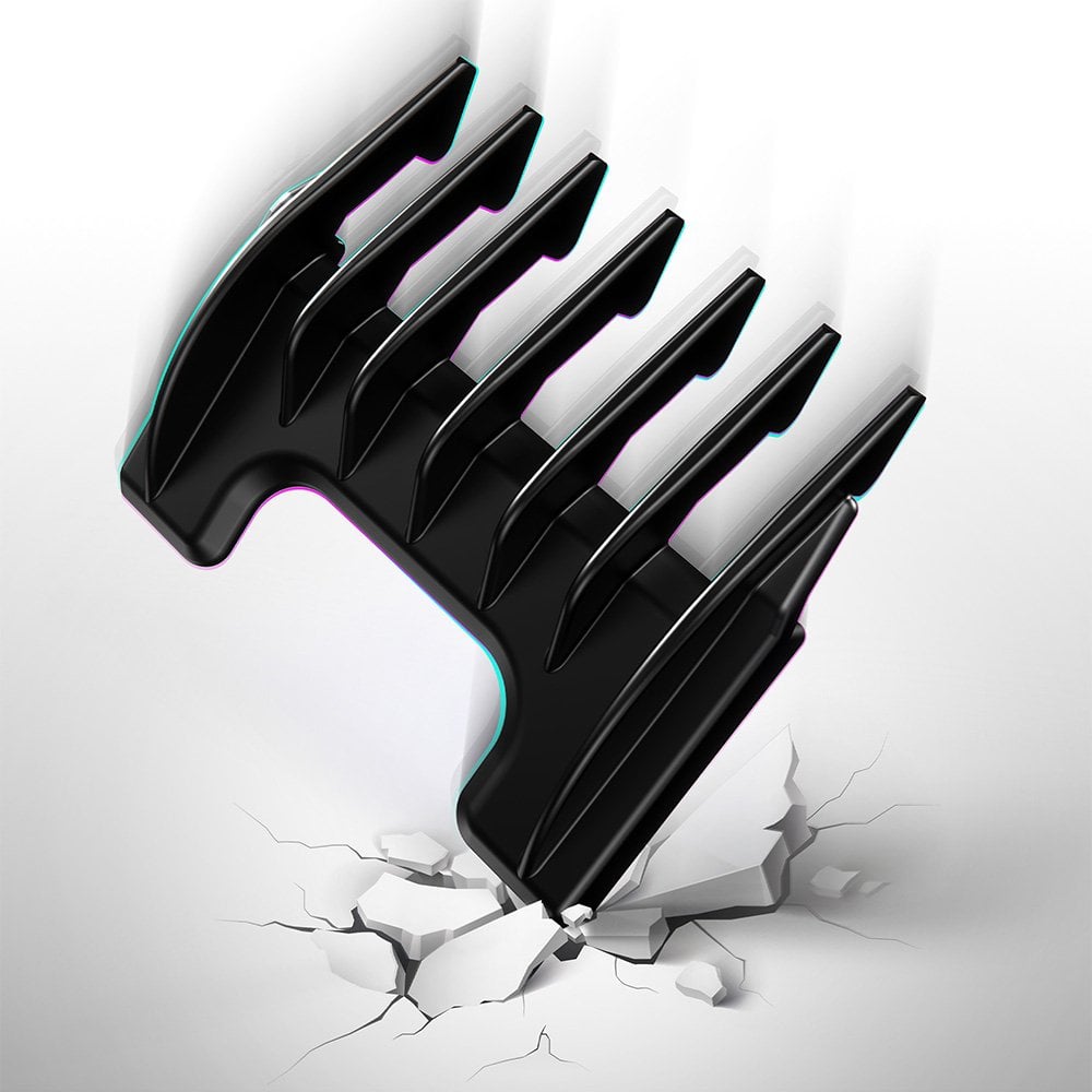 Wahl Professional Bellissima Chromestyle Cutting Guide Comb Set Pack of 6