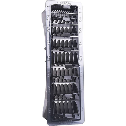 Wahl Professional Black Plastic Clipper Attachment Comb Set