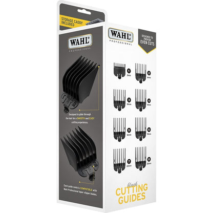 Wahl Professional Black Plastic Clipper Attachment Comb Set