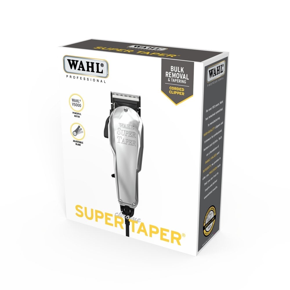 Wahl Professional Chrome Super Taper Hair Clipper