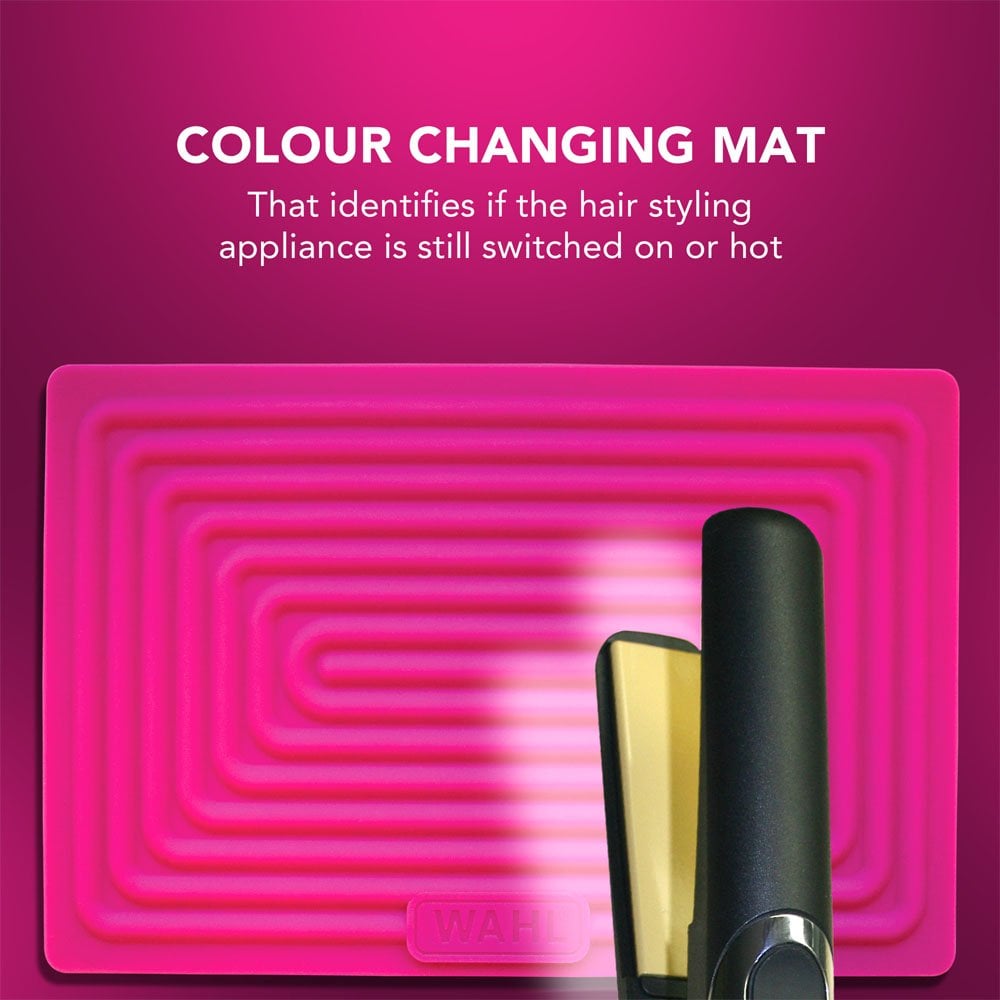 Wahl Professional Colour Change Silicone Heat Mat Pink