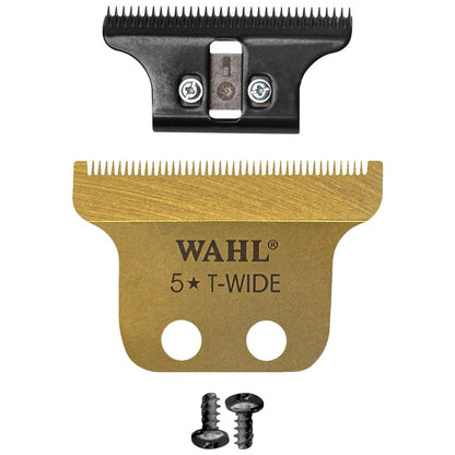 Wahl Professional Detailer Trimmer Replacement Extra Wide T-Blade Gold