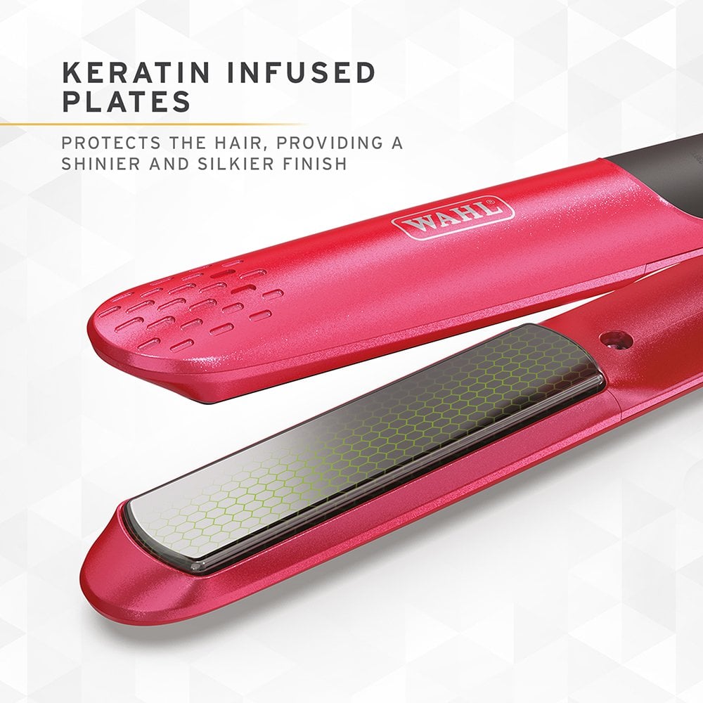 Wahl Professional Pro Glide Hair Straightener Pink Orchid