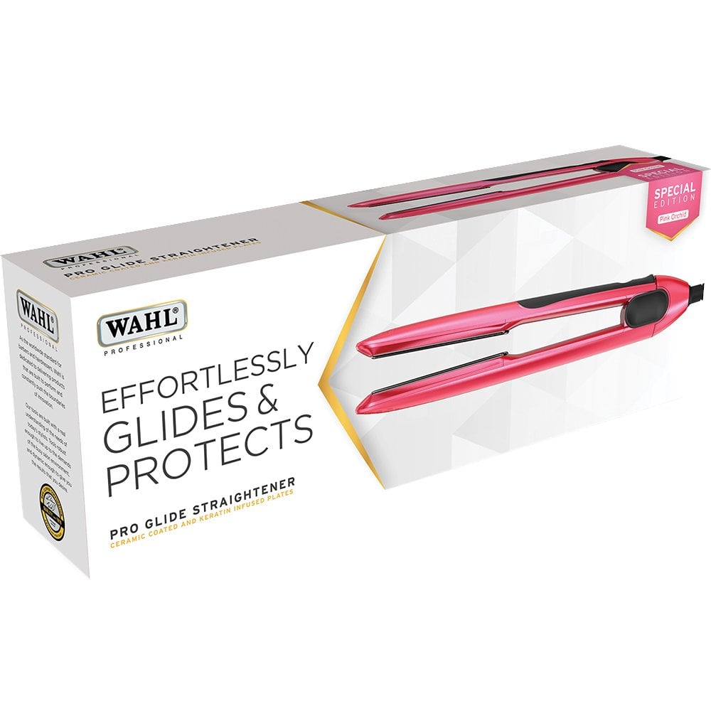 Wahl Professional Pro Glide Hair Straightener Pink Orchid
