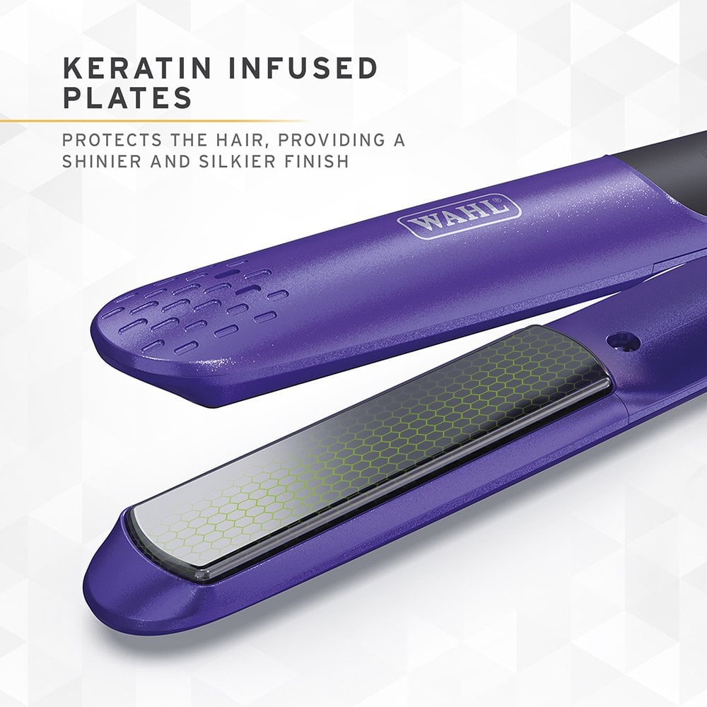 Wahl Professional Pro Glide Hair Straightener Purple Shimmer