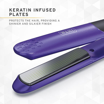 Wahl Professional Pro Glide Hair Straightener Purple Shimmer