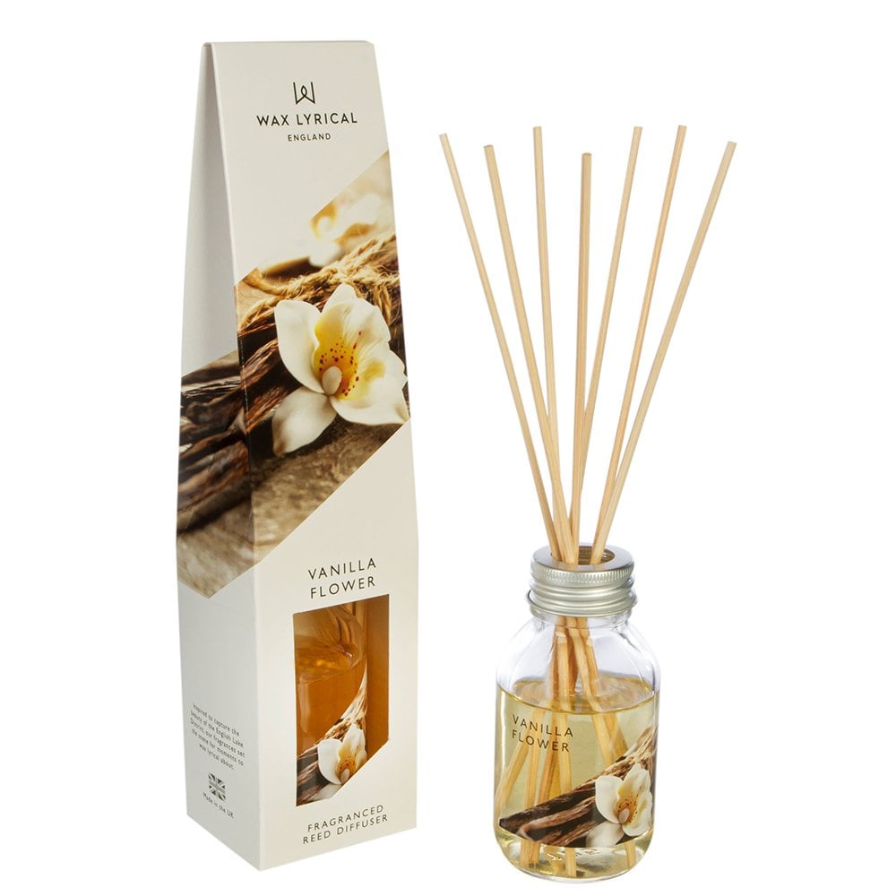 Wax Lyrical Vanilla Flower Scented Reed Diffuser 100ml