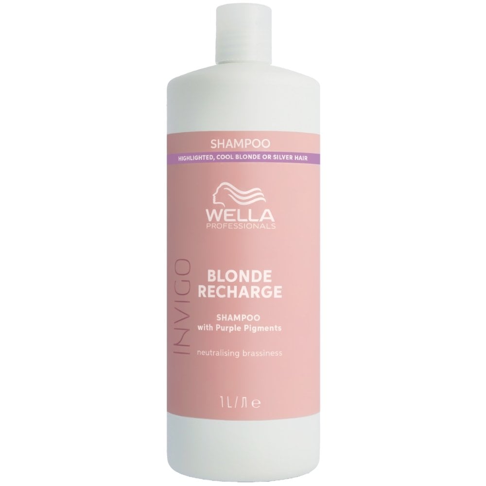 Wella Professionals Invigo Blonde Recharge Colour Refreshing Shampoo 1000ml