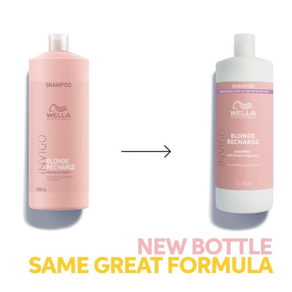 Wella Professionals Invigo Blonde Recharge Colour Refreshing Shampoo 1000ml